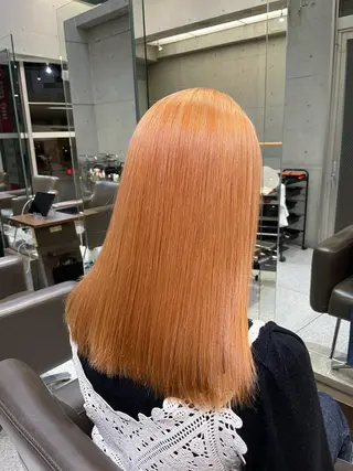 セミロング カラー B.Chance カラーリスト　ペーのヘアスタイル