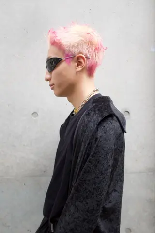 ショート カラー メンズ メンズスタイリスト リュウジのヘアスタイル