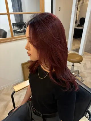 カラー Matsubara asuka  ☪︎のヘアスタイル