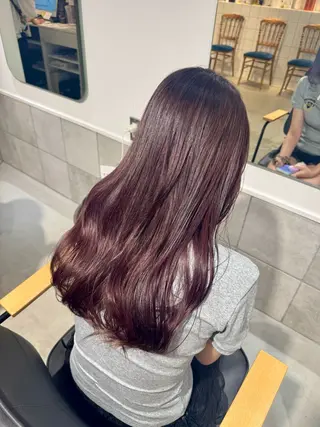ロング カラー わださこ ひなこのヘアスタイル