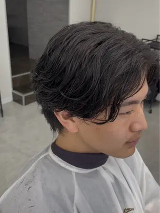 ミディアム メンズ特化 龍雅💈のヘアスタイル