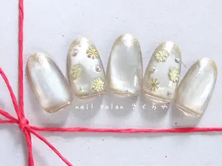 ネイル さくらや❤ パラジェル使用のネイルデザイン