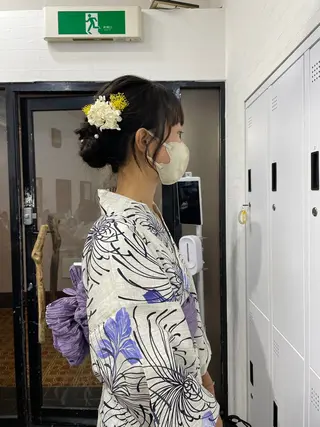 ヘアアレンジ Yui. ハイトーン/パーマ/のヘアスタイル