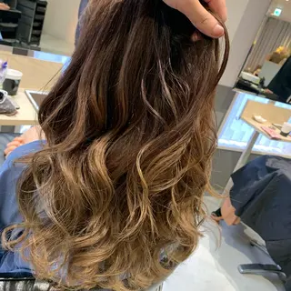 ロング カラー 髪質改善トリートメント/美髪縮毛矯正専門店【&Lillme】所属・髪質改善専門店 SHINYAのヘアスタイル