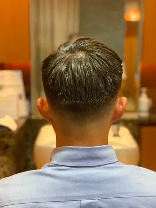 ショート パーマ メンズ 砂川 すながわのヘアスタイル