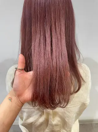 セミロング カラー spooopy所属・🕊大垣 めぐみ🕊のヘアスタイル