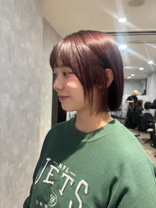 ショート カラー 🌐NATSUMI 🌐【寒色カラー】のヘアスタイル