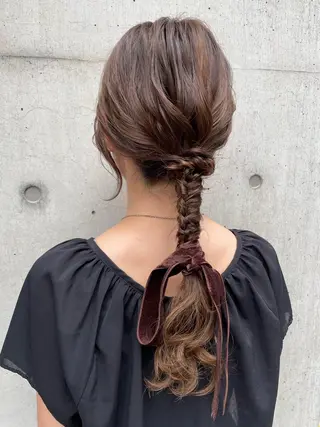 ヘアアレンジ 梅田/韓国ヘア /アレンジ/manaのヘアスタイル