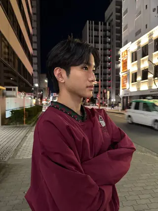 ショート 森田 鴻之介のヘアスタイル