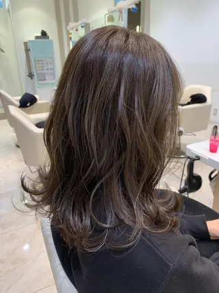 ミディアム カラー ケンジアネッタ Men'sのヘアスタイル