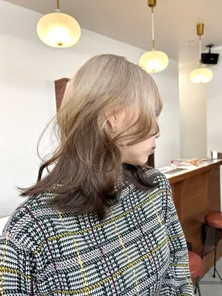 ロング カラー 大阪梅田/ イマムラミヅキのヘアスタイル