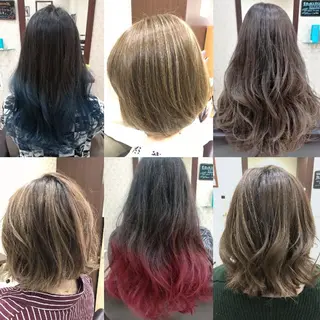 ミディアム カラー sato shoheiのヘアスタイル