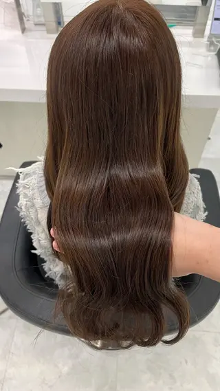 カラー 🤍海外girl🤍 ベージュ/ALISAのヘアスタイル