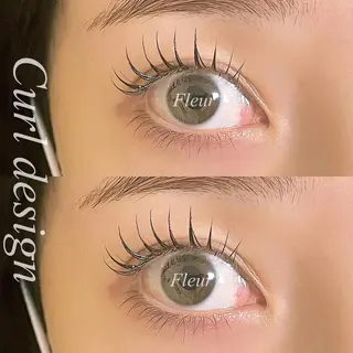 マツエク・マツパ Fleur フルールのマツエク・マツパデザイン