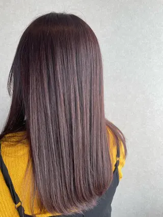 ロング 青山 結のヘアスタイル