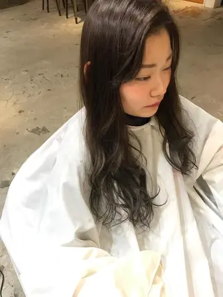 セミロング カラー パーマ ヘアアレンジ メンズ キッズ Forest. -髪質改善-のヘアスタイル