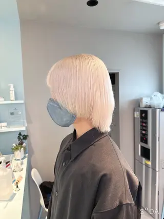 ミディアム カラー 🪄池袋ハイトーン 🪄ブリーチカラーのヘアスタイル