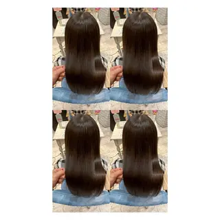 ロング カラー 髪質改善/縮毛矯正/ 韓国ヘア/店長敦士のヘアスタイル