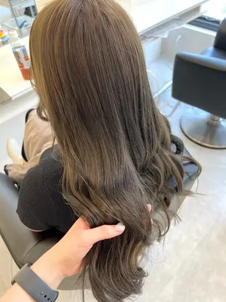 ロング ParveMix 佐々木梨紗🤍のヘアスタイル