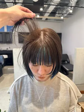 ショート カラー December渋谷所属・無料カットモデル募集 / 涼 乃のヘアスタイル