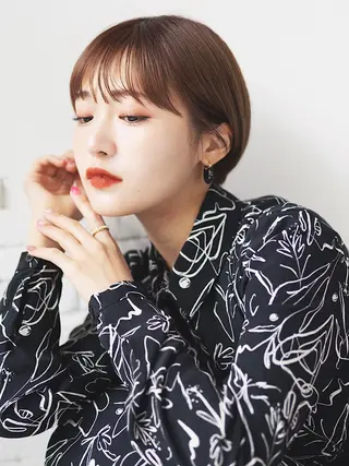 ショート 髪質改善/茅ヶ崎 マツモト リョウのヘアスタイル