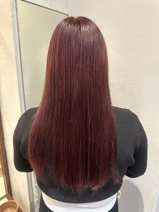 ロング カラー Aura所属・丸山 心 / 艶カラーのヘアスタイル