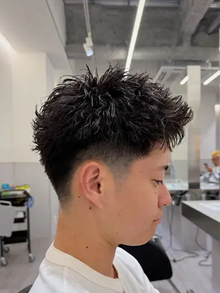 ショート become men's hair栄店所属・池ヶ谷 陸のヘアスタイル