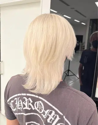 ショート カラー メンズ TEMIL HAIR 《まお》のヘアスタイル