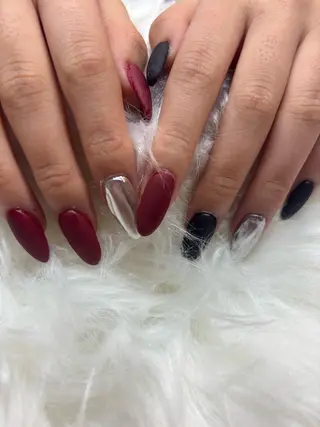 メンズ ネイル Bianca大名店 TAKEFUJIのネイルデザイン