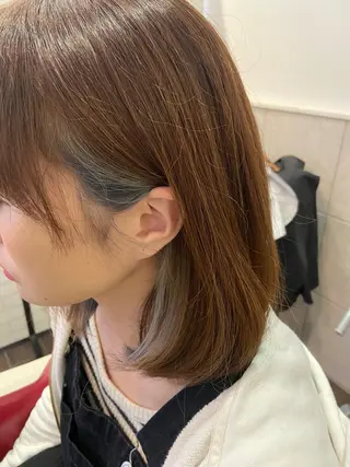 ミディアム カラー Hair  salon Orchid所属・✨透明感カラー✨小形 大美✨のヘアスタイル