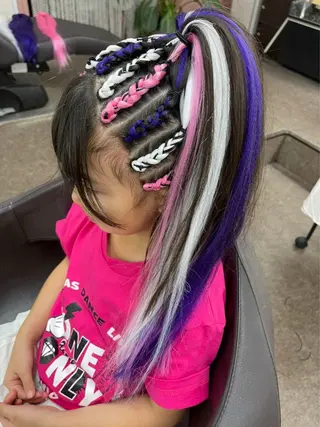 ロング ヘアアレンジ キッズ プレシャス所属・池田 景子のヘアスタイル