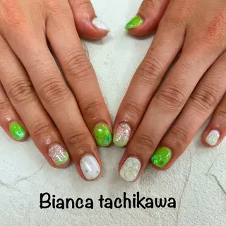 ネイル Bianca 立川店 小川のネイルデザイン