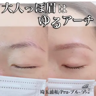 アイブロウ プル eyelashのマツエク・マツパデザイン