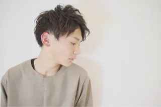 ショート メンズ 湯浅 了一のヘアスタイル