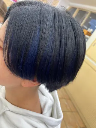 ショート カラー ✨ショート/ボブ 縮毛矯正✨アキラのヘアスタイル
