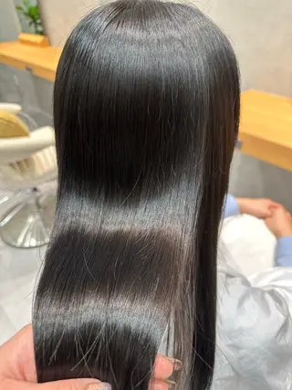 ロング 森 沙織のヘアスタイル