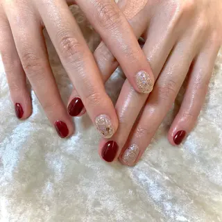 ショート 下田 玲のネイルデザイン