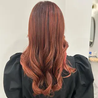 ロング カラー ヘアアレンジ SHIAN八王子所属・SHIAN 八王子 🍑すずかのヘアスタイル