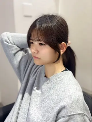 ロング YUZU🎀顔まわり ×レイヤー×髪質改善のヘアスタイル