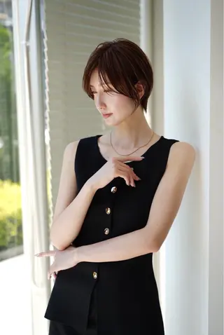 ショート カラー soigne 表参道【ソワネ】所属・八幡 空乃のヘアスタイル