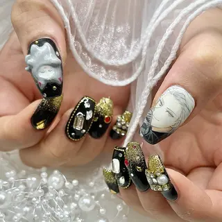 ネイル 池袋痛ネイル Nok. 渡辺のネイルデザイン