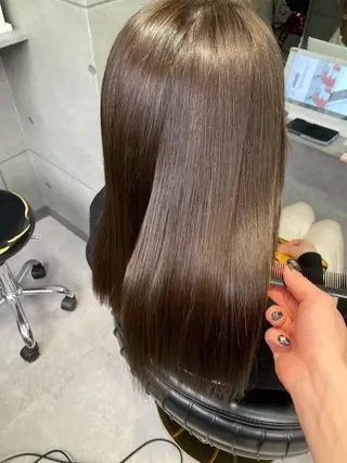 ロング 髪質改善☺︎縮毛矯正 ふじい まりんのヘアスタイル