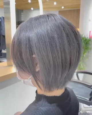 ショート レイヤーカット/ ブリーチカラー/雅人のヘアスタイル