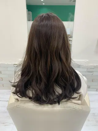 ロング カラー 加藤 菜々香のヘアスタイル