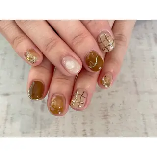 ネイル 𖡼 yumenoのネイルデザイン