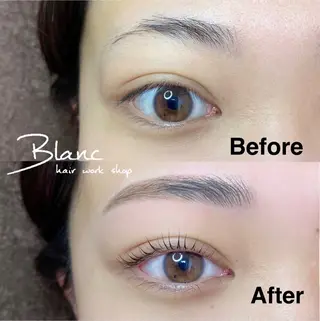 マツエク・マツパ Blanc梅田茶屋町 【まつげパーマ・眉】のマツエク・マツパデザイン