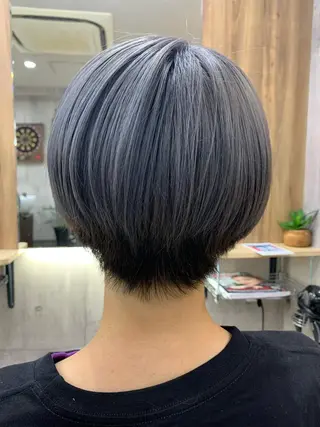 ショート カラー memento 斎藤大覚のヘアスタイル