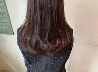 ロング カラー たかいわ みきのヘアスタイル