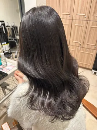 ロング カラー ヘアアレンジ 及川 咲花のヘアスタイル