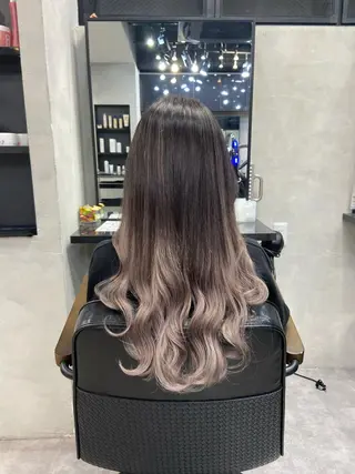 ロング カラー ヘアアレンジ ar+ ❤︎ maiのヘアスタイル